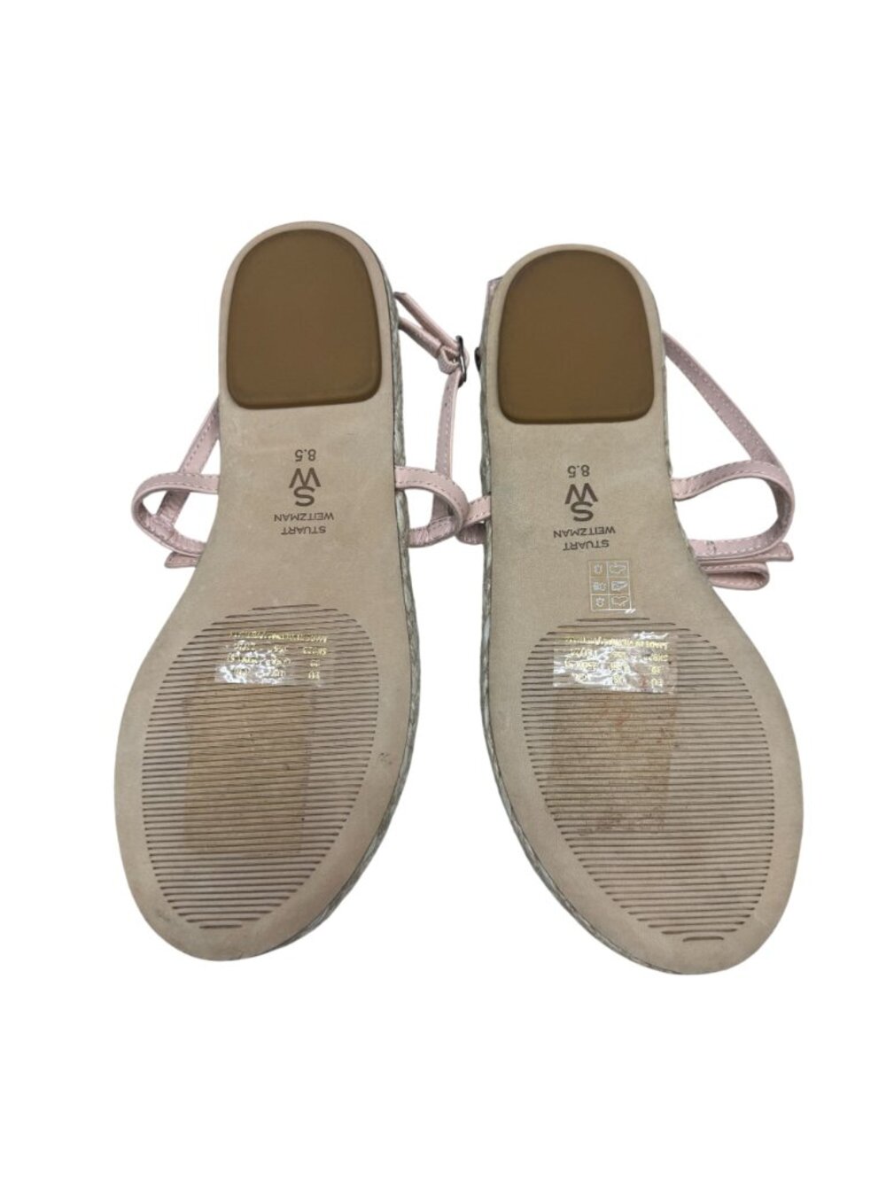 Stuart Weitzman Felicity Slingback Espadrille Sandal Women's, Sz 8.5B WORN ONCE - Picture 8 of 9